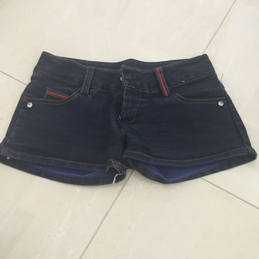 Dark Wash Jean Shorts